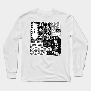 X True Love (Front & Back) Long Sleeve T-Shirt